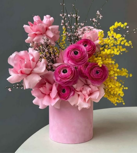 Pink In Box